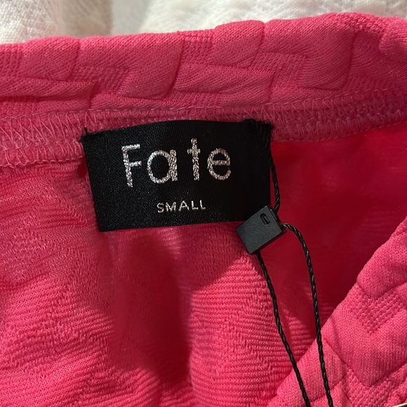 Fate embossed puff long‎ sleeve sweater, size small, NWT - Picture 12 of 16